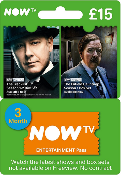 NOW TV - Entertainment 3 Month Pass