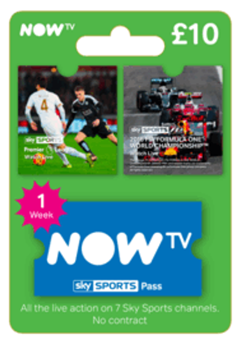 NOW TV - Sky Sports 1 Week Pass