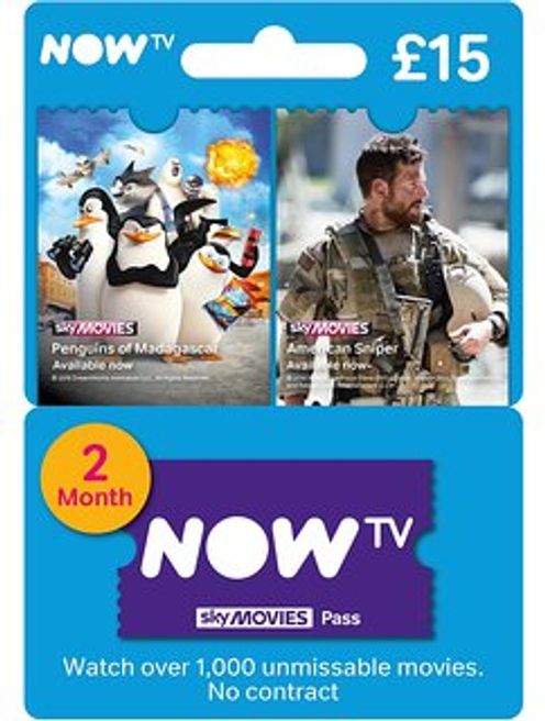 NOW TV - Movies 2 Month Pass