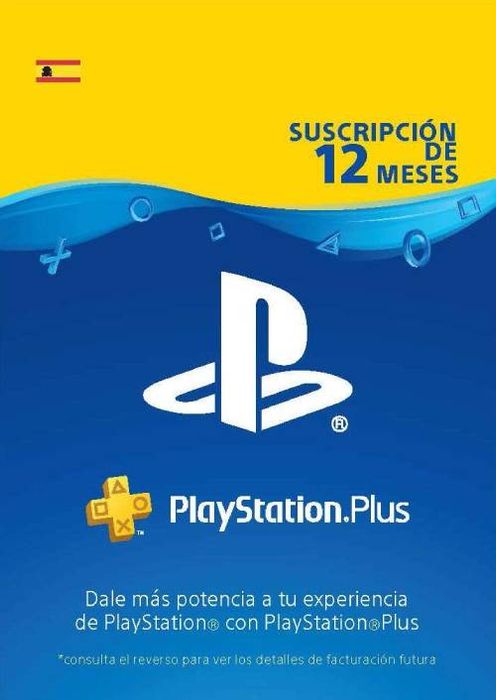 PlayStation Plus (PS+) - 12 Month Subscription (Spain)