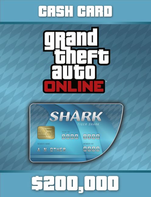Grand Theft Auto V : Tiger Shark Card PC - Rockstar Games Launcher 1 Grand Theft Auto V : Tiger Shark Card PC - Rockstar Games Launcher