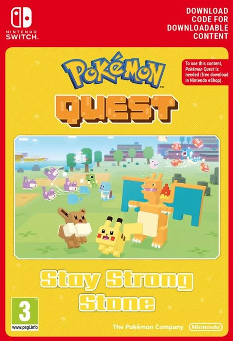Pokemon Quest - Stay Strong Stone Switch (EU & UK)