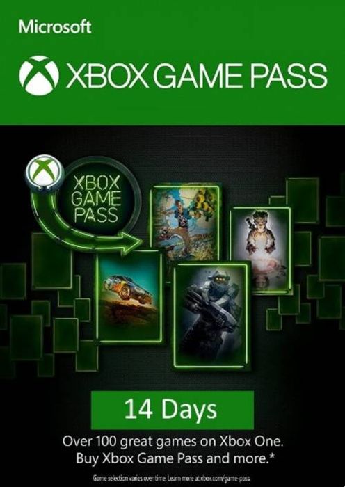 14 day Xbox Game Pass Xbox One
