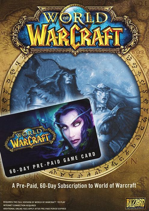 World of Warcraft 60 Day Pre-paid Game Card PC/Mac (EU & UK)