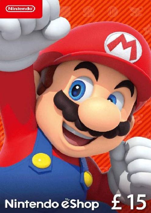 Nintendo eShop 15 card Nintendo 3DS/DS/Wii/Wii U