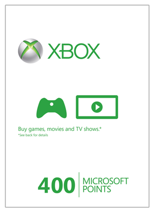 Xbox Live 400 Microsoft Points (Xbox 360)