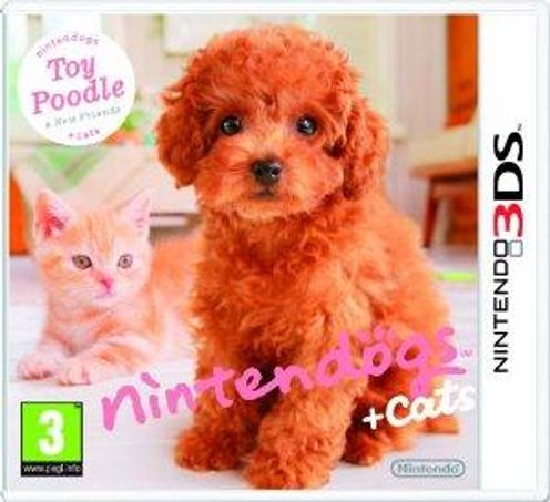 Nintendogs + Cats - Toy Poodle + New Friends 3DS - Game Code (EU & UK)
