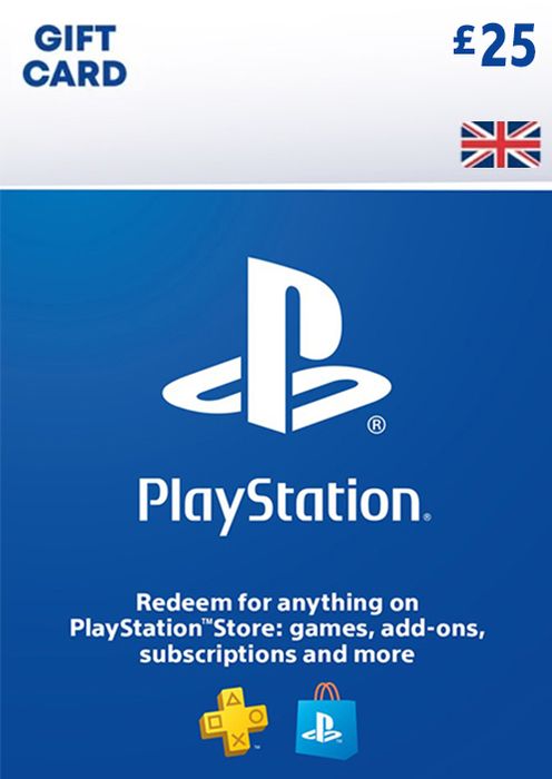 PLAYSTATION STORE GIFT CARD - 25 GBP (UK)