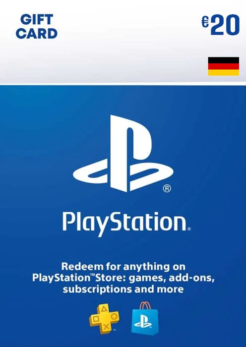 PLAYSTATION STORE GIFT CARD - 20 EUR (GERMANY)