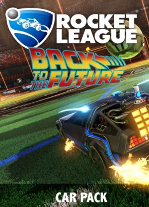 Rocket League PC - Back to the Future Car DLC