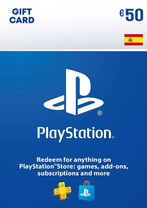 PLAYSTATION STORE GIFT CARD - 50 EUR (Spain)