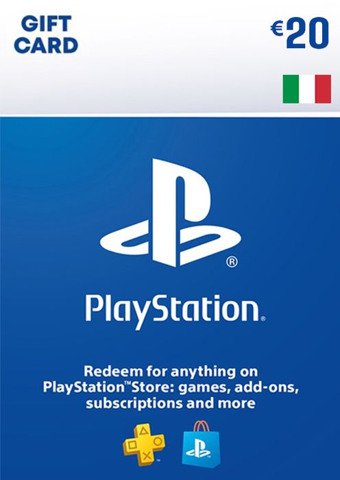 PLAYSTATION STORE GIFT CARD - 20 EUR (Italy)