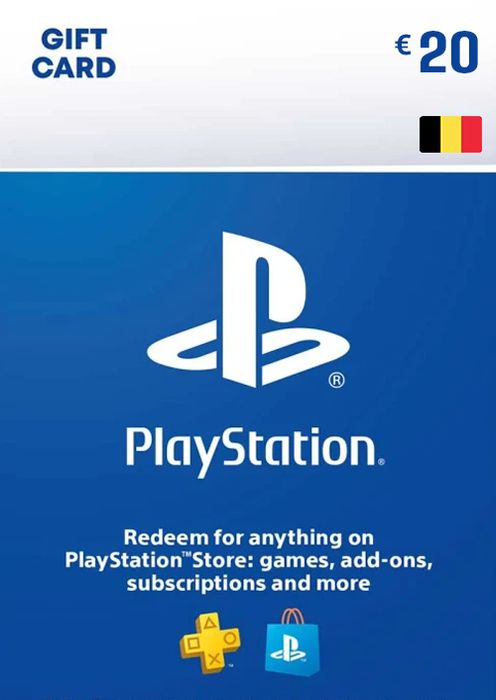 PLAYSTATION STORE GIFT CARD - 20 EUR (Belgium)