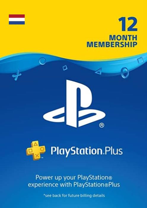 Playstation Plus (PS+) - 12 Month Subscription (Netherlands)